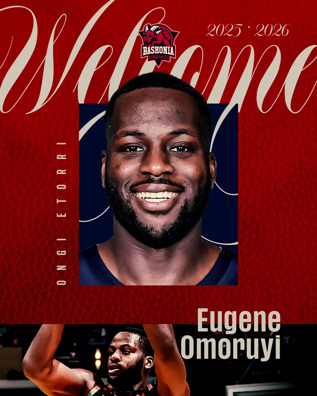 Eugene Omoruyi  Kosner Baskonia fichaje