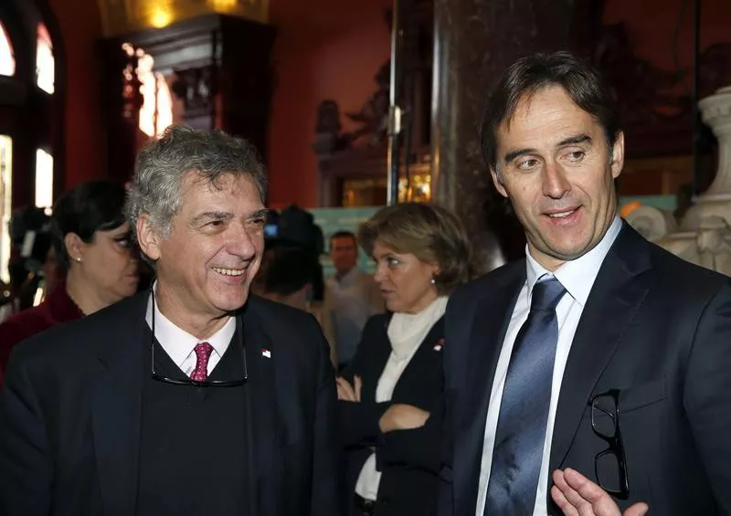 Villar eta Julen Lopetegi