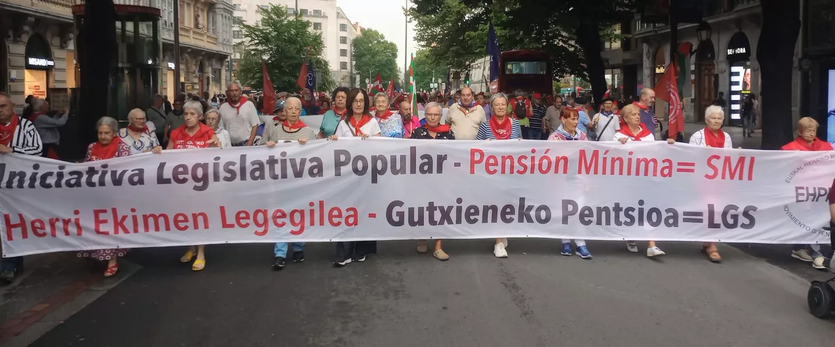 (Foto de ARCHIVO)

Manifestación de pensionistas en Bilbao



EUROPA PRESS

18/8/2025