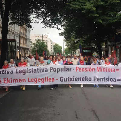 (Foto de ARCHIVO)

Manifestación de pensionistas en Bilbao



EUROPA PRESS

18/8/2025