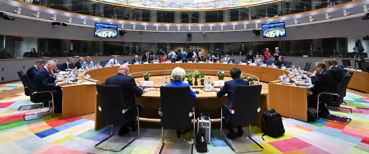 (Foto de ARCHIVO)

Consejo Europeo reunido en Bruselas en la cumbre ordinaria de octubre.



REMITIDA / HANDOUT por FREDERIC SIERAKOWSKI / EUROPEAN COUNCIL

Fotografía remitida a medios de comunicación exclusivamente para ilustrar la noticia a la que hace referencia la imagen, y citando la procedencia de la imagen en la firma

23/10/2025
