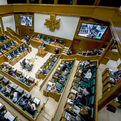 Pleno de control en el Parlamento Vasco



REMITIDA / HANDOUT por PARLAMENTO VASCO

Fotografía remitida a medios de comunicación exclusivamente para ilustrar la noticia a la que hace referencia la imagen, y citando la procedencia de la imagen en la firma

07/11/2025