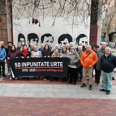 (Foto de ARCHIVO)

Martxoak 3 y Sanfermines 78



REMITIDA / HANDOUT por MARTXOAK 3

Fotografía remitida a medios de comunicación exclusivamente para ilustrar la noticia a la que hace referencia la imagen, y citando la procedencia de la imagen en la firma

18/11/2025