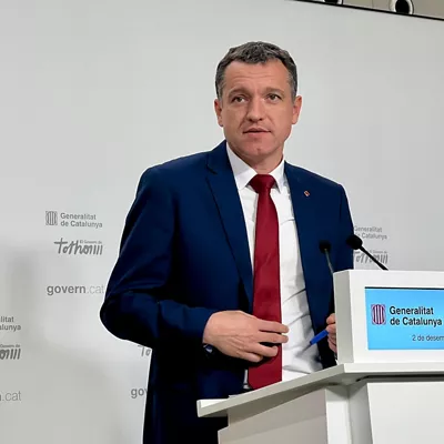 (Foto de ARCHIVO)

El conseller de Agricultura, Ganadería, Pesca y Alimentación de la Generalitat, Òscar Ordeig.



EUROPA PRESS

02/12/2025