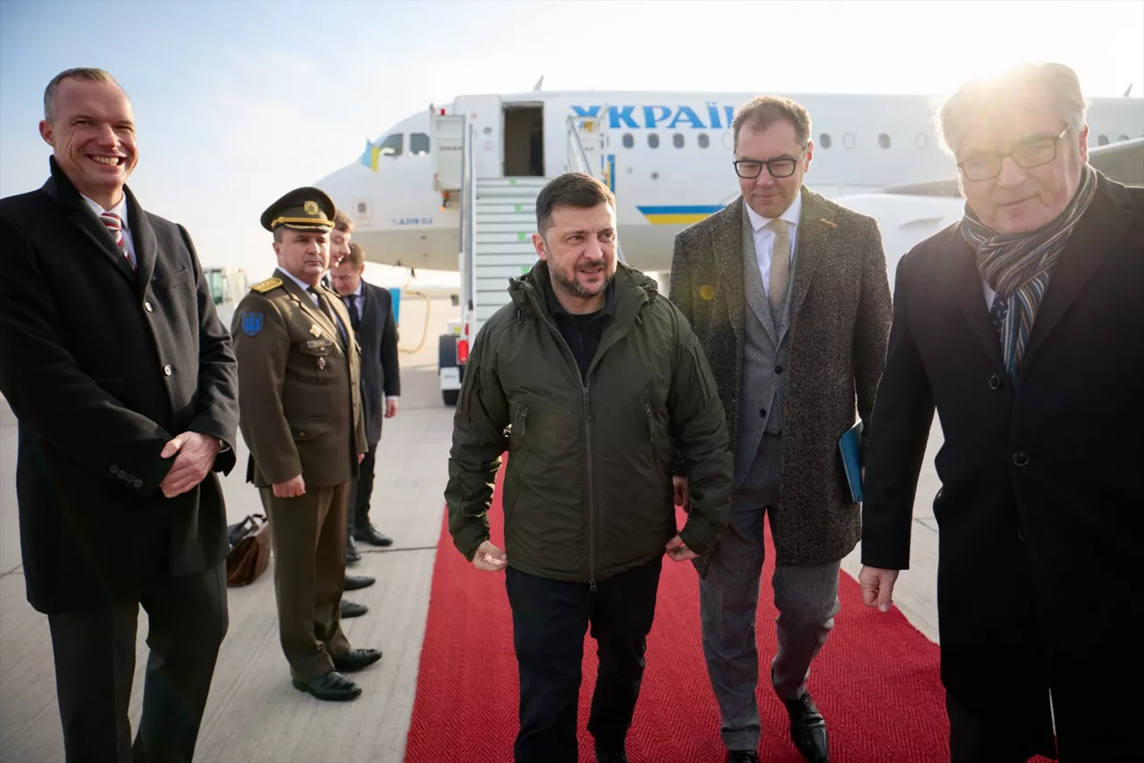 presidente_ucrania_volodimir_zelenski_llega_berlin