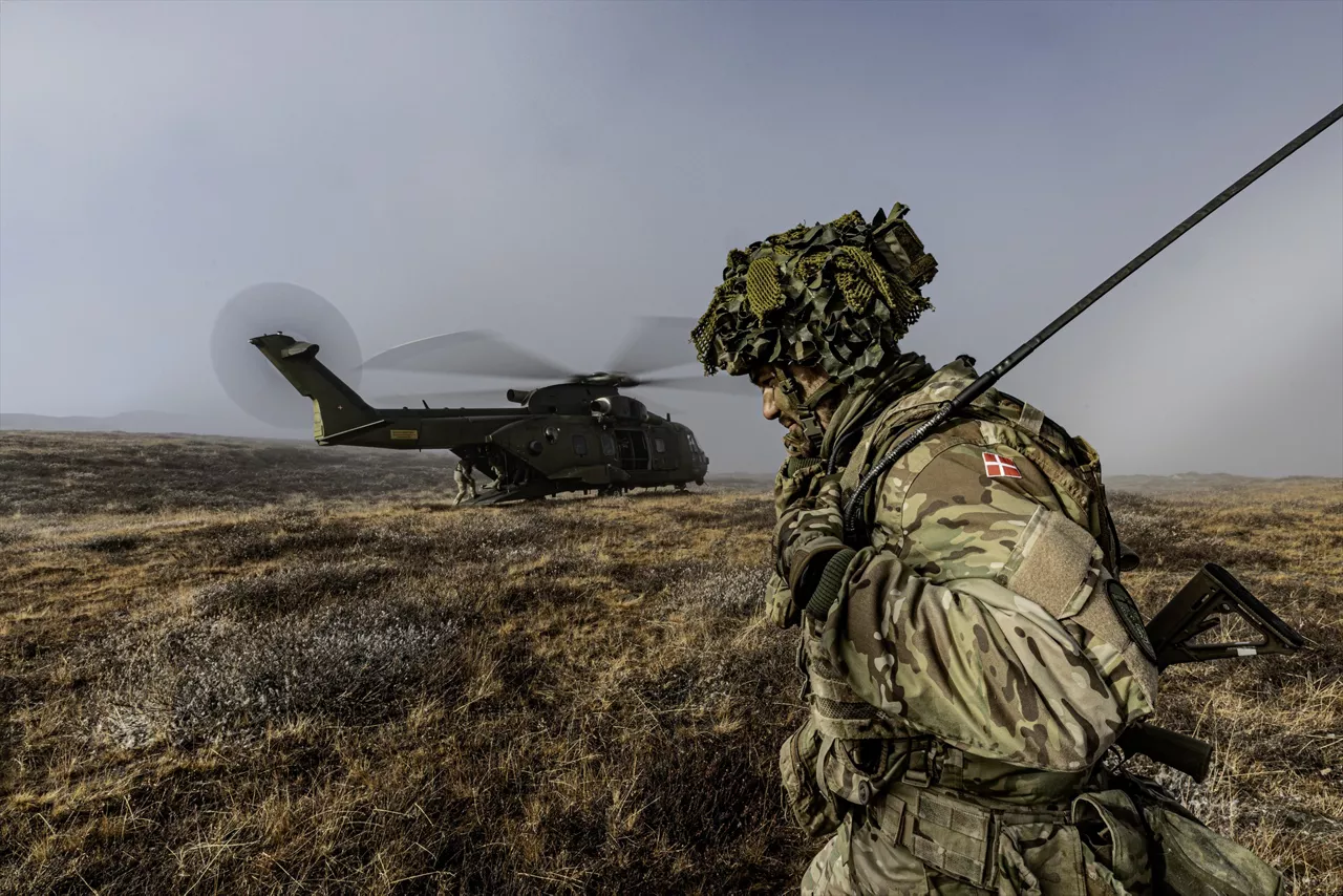 (Foto de ARCHIVO)

Infantería ligera y soldados franceses en Kangerlussuaq, en Groenlandia.



REMITIDA / HANDOUT por TUE SKALS / EJERCITO DE DINAMARCA

Fotografía remitida a medios de comunicación exclusivamente para ilustrar la noticia a la que hace referencia la imagen, y citando la procedencia de la imagen en la firma

16/9/2025