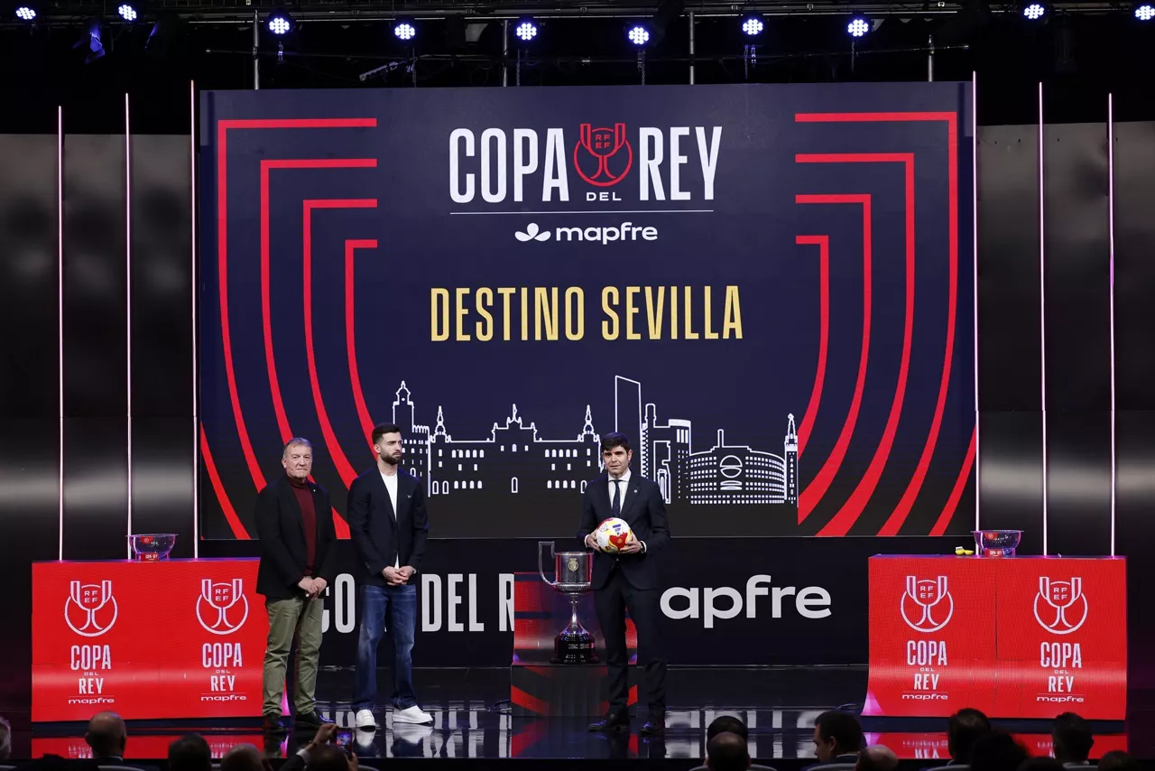 (Foto de ARCHIVO)

General view during the draw for the Quarter-finals of the Copa del Rey, at the Ciudad del Futbol, on January 19, 2026, in Las Rozas, Madrid, Spain.



Dennis Agyeman / AFP7 / Europa Press

19/1/2026 ONLY FOR USE IN SPAIN