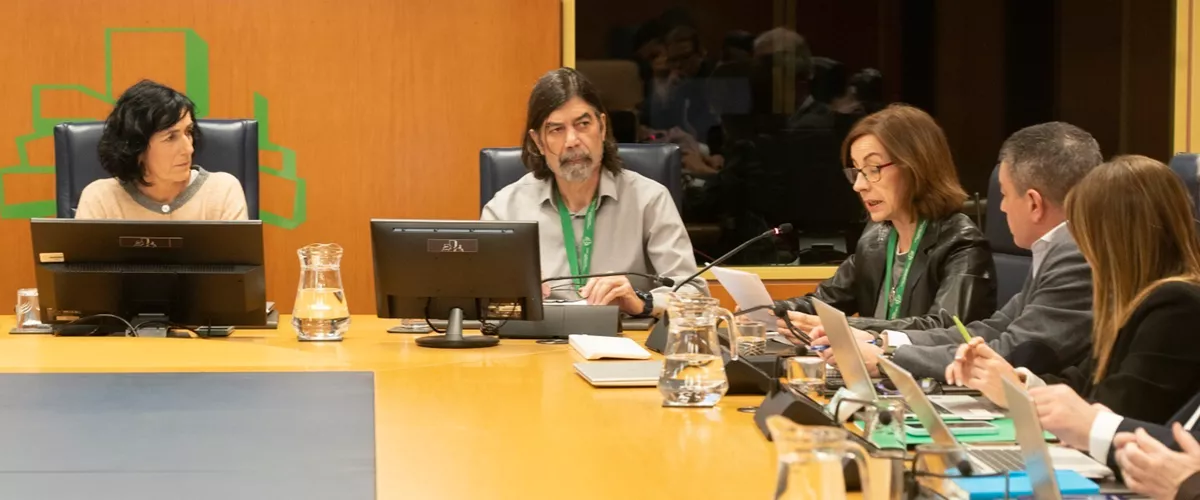 Comparecencia de Arantza Beitia  y Roberto Villate en la Comisión de Seguridad



REMITIDA / HANDOUT por PARLAMENTO VASCO

Fotografía remitida a medios de comunicación exclusivamente para ilustrar la noticia a la que hace referencia la imagen, y citando la procedencia de la imagen en la firma

18/2/2026