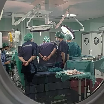 (Foto de ARCHIVO)

Cirugía hepática en el hospital de Cruces



REMITIDA / HANDOUT por OSAKIDETZA

Fotografía remitida a medios de comunicación exclusivamente para ilustrar la noticia a la que hace referencia la imagen, y citando la procedencia de la imagen en la firma

26/2/2026