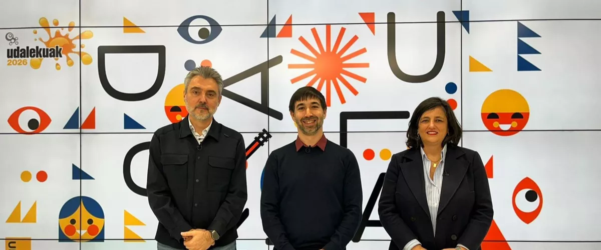 Presentación de los Udalekuak.



REMITIDA / HANDOUT por DIPUTACIÓN

Fotografía remitida a medios de comunicación exclusivamente para ilustrar la noticia a la que hace referencia la imagen, y citando la procedencia de la imagen en la firma

02/3/2026