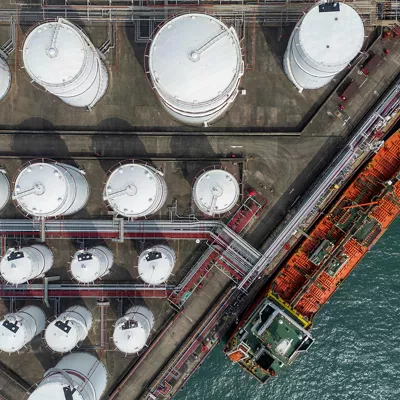 Almacenaje de petróleo 