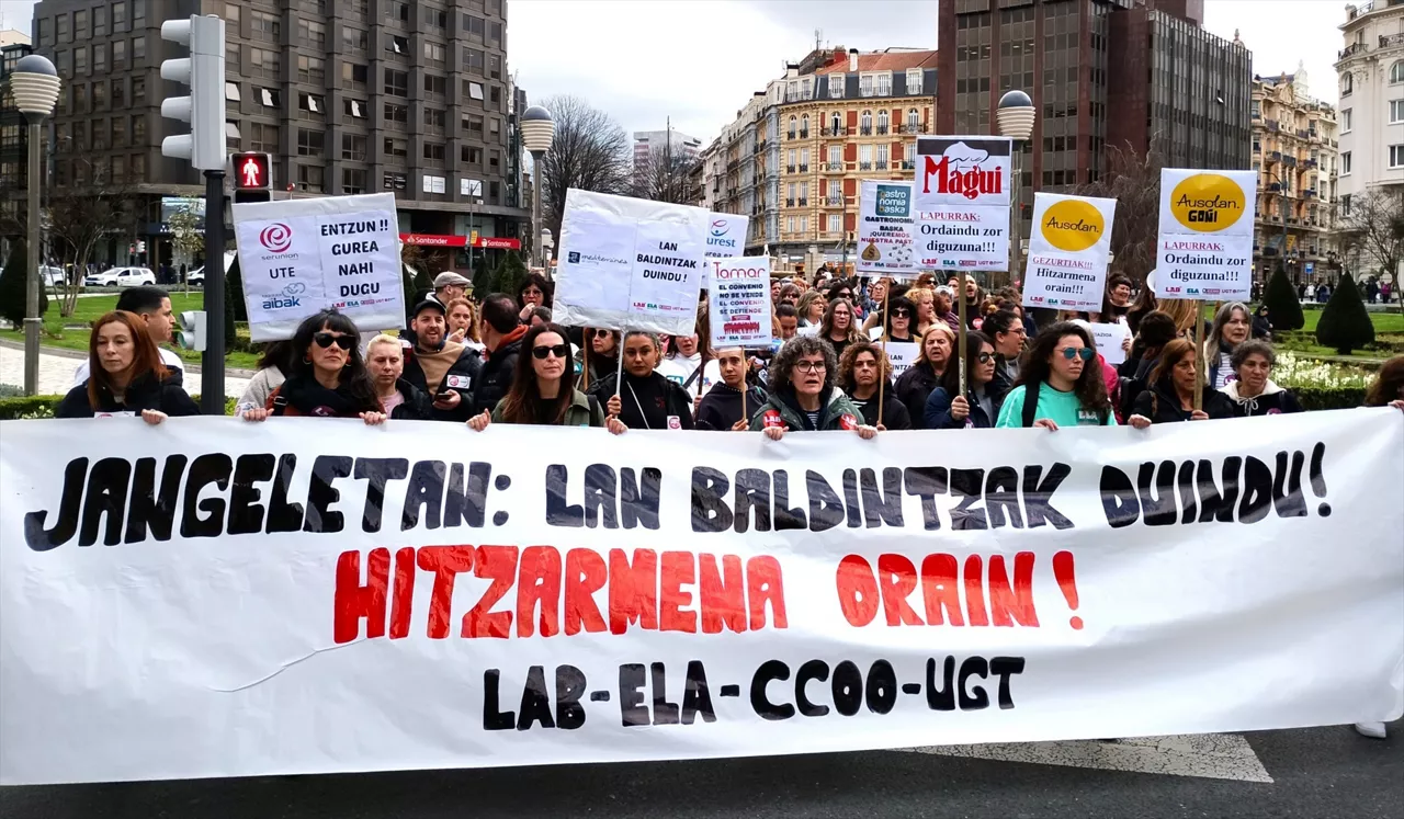 jangela protesta manifestazioa