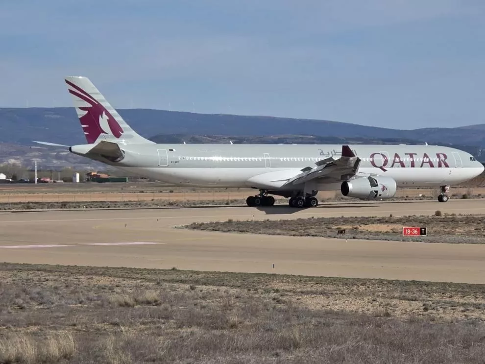 Avión en el aeropuerto de Teruel.



REMITIDA / HANDOUT por GOBIERNO DE ARAGÓN.

Fotografía remitida a medios de comunicación exclusivamente para ilustrar la noticia a la que hace referencia la imagen, y citando la procedencia de la imagen en la firma

19/3/2026