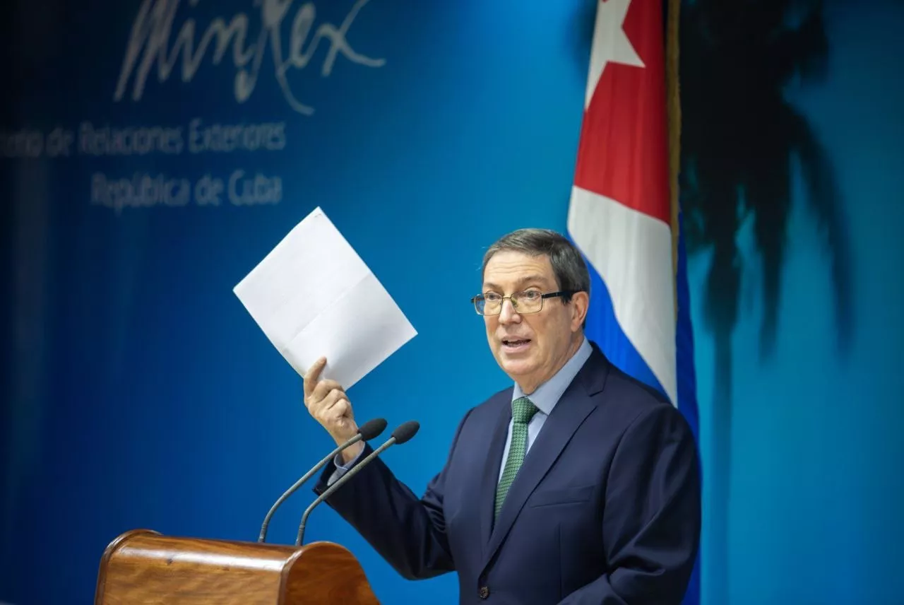 Bruno Rodriguez ministro relaciones exteriores Cuba