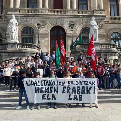 (Foto de ARCHIVO)

Concentración frente al Ayuntamiento de Bilbao



EUROPA PRESS

24/4/2026