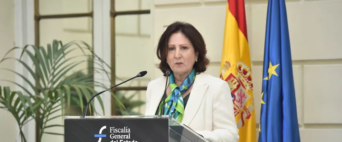(Foto de ARCHIVO)

La fiscal general del Estado, Teresa Peramato, las nuevas dependencias de la Fiscalía General del Estado en Madrid, a 27 de abril de 2026, en Madrid (España). Este encuentro se produce en un contexto de colaboración entre el Ministerio y la Fiscalía, tras el reciente anuncio en marzo de 2026 de una macroconvocatoria histórica que incluye la creación de 200 nuevas plazas de fiscales para este año.



Gustavo Valiente / Europa Press

27/4/2026