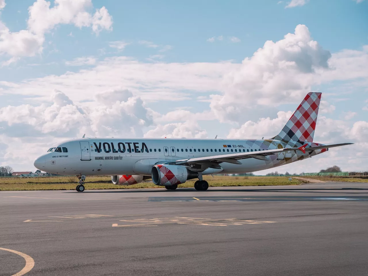 (Foto de ARCHIVO)

Avión de Volotea.



REMITIDA / HANDOUT por VOLOTEA

Fotografía remitida a medios de comunicación exclusivamente para ilustrar la noticia a la que hace referencia la imagen, y citando la procedencia de la imagen en la firma

29/5/2026