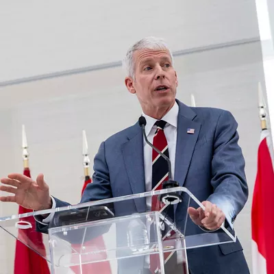 (Foto de ARCHIVO)

March 25, 2026, Washington, Dc, United States: U.S. Energy Secretary Chris Wright, delivers remarks during the Transatlantic Gas Security Summit at the United States Institute of Peace, February 24, 2026 in Washington, D.C.



Europa Press/Contacto/Lowell Whitman/Interior Depa

25/3/2026