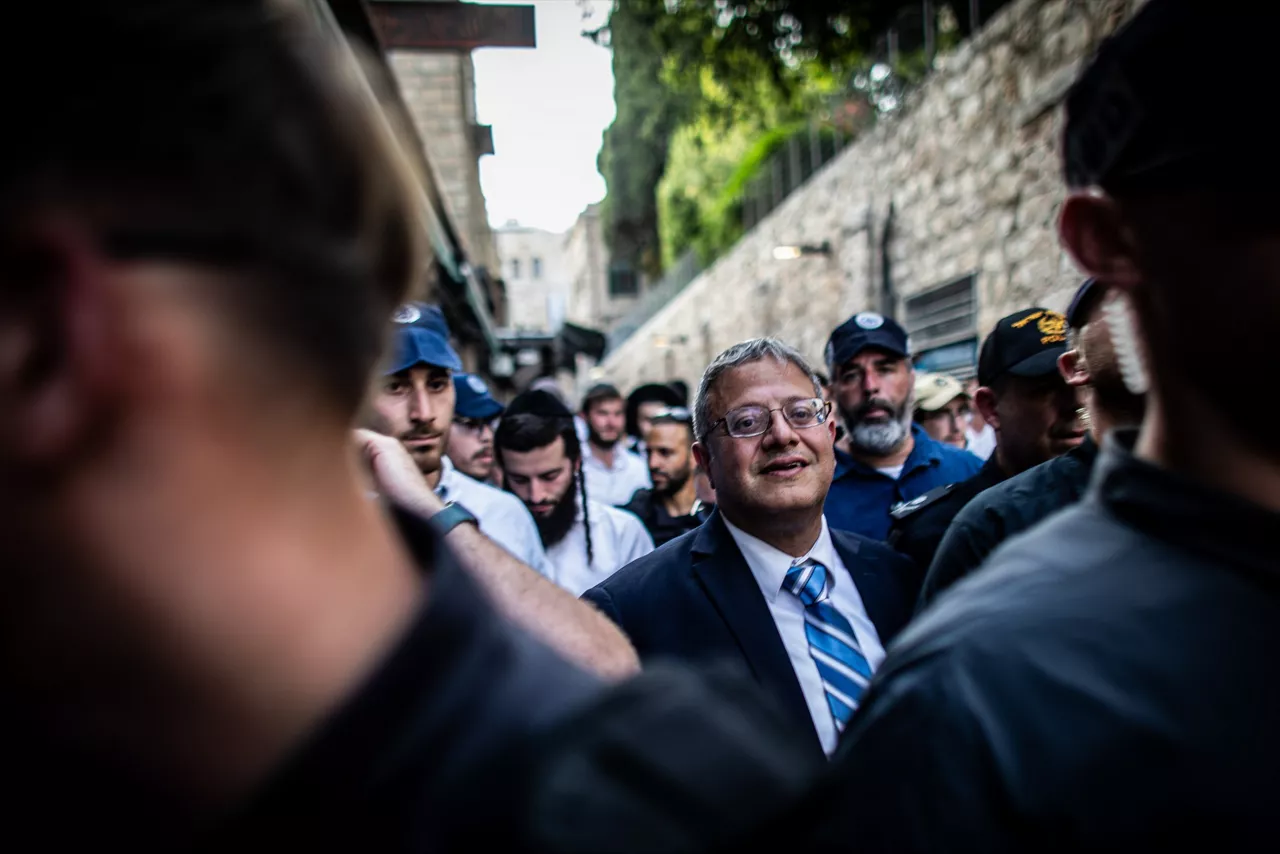 Itamar Ben Gvir, ministro de Seguridad Nacional de Israel. Foto: Europa Press