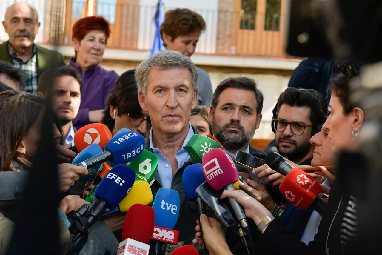 Alberto Núñez Feijóo presidente PP