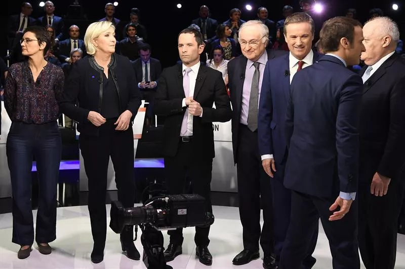 FRANTZIA FRANCIA HAUTAGAIAK CANDIDATOS EFE