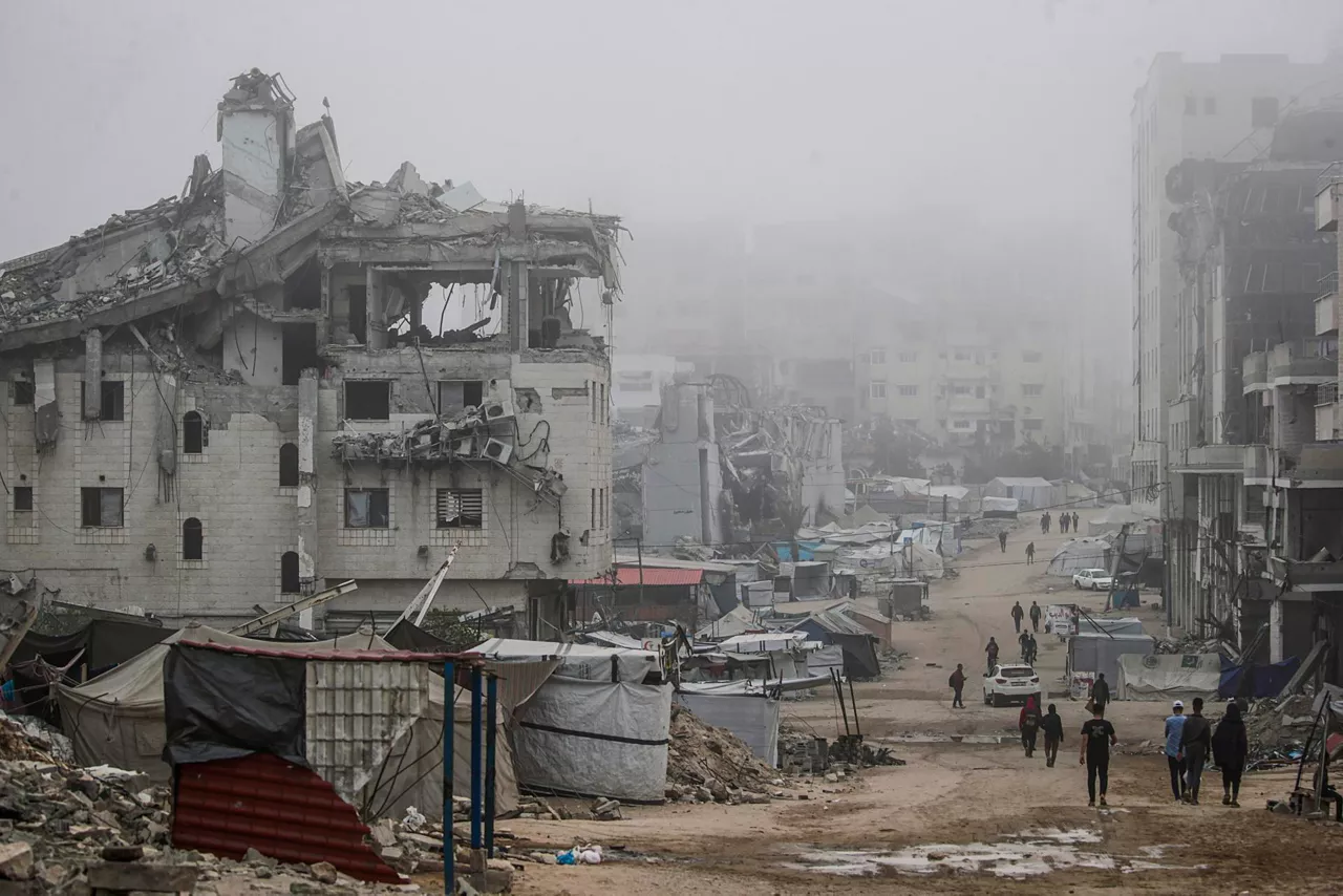 Destrucción en Gaza