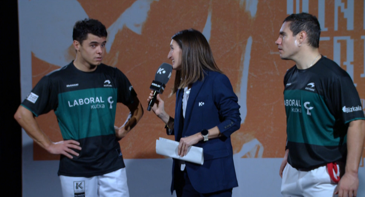 ALEX GOITIAREN ETA UNAI LEKERIKAREN ADIERAZPENAK, WINTER SERIESEN. 