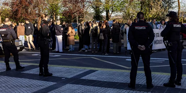 Protestas en la huelga general convocada para el 17 de marzo de 2026. Foto: EFE