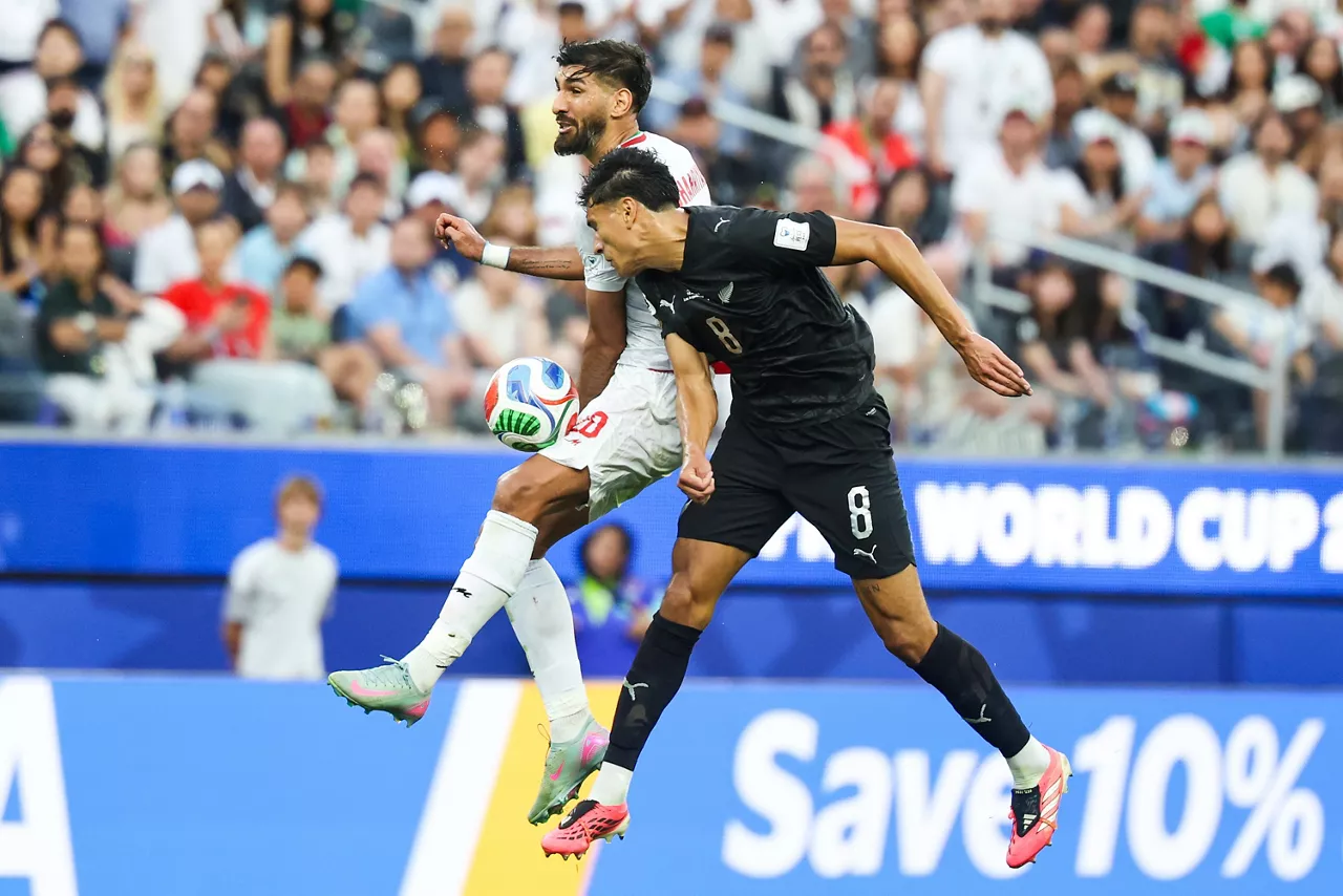 Iran vs Zeelanda Berria Munduko Txapelketa