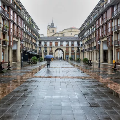 Irun hodeitsua euria lluvia nubes iturria Gerardo Garcia