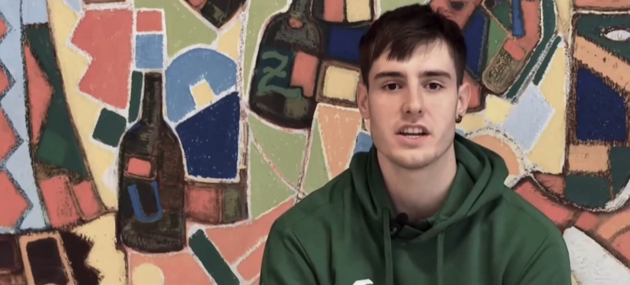 Martxel Iztueta pilotaria.