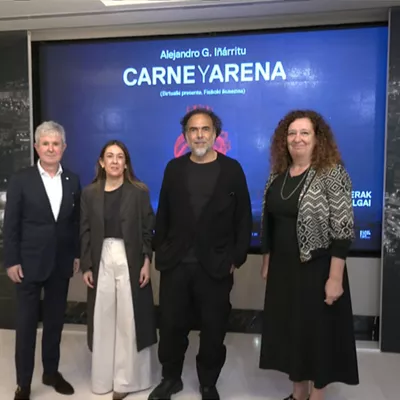 Alejandro G Inarritu BBK aretoan
