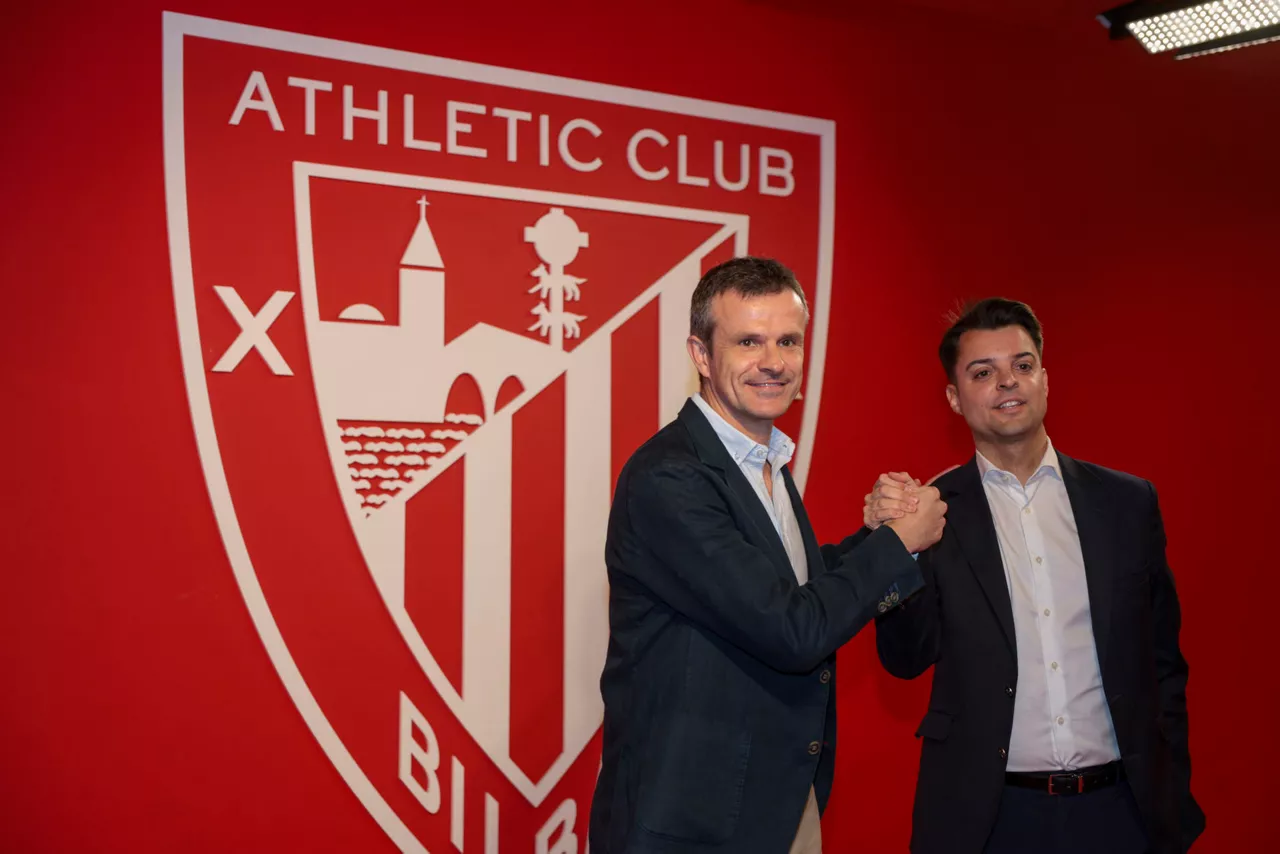Jon Uriarte eta Mikel Gonzalez (Athletic)