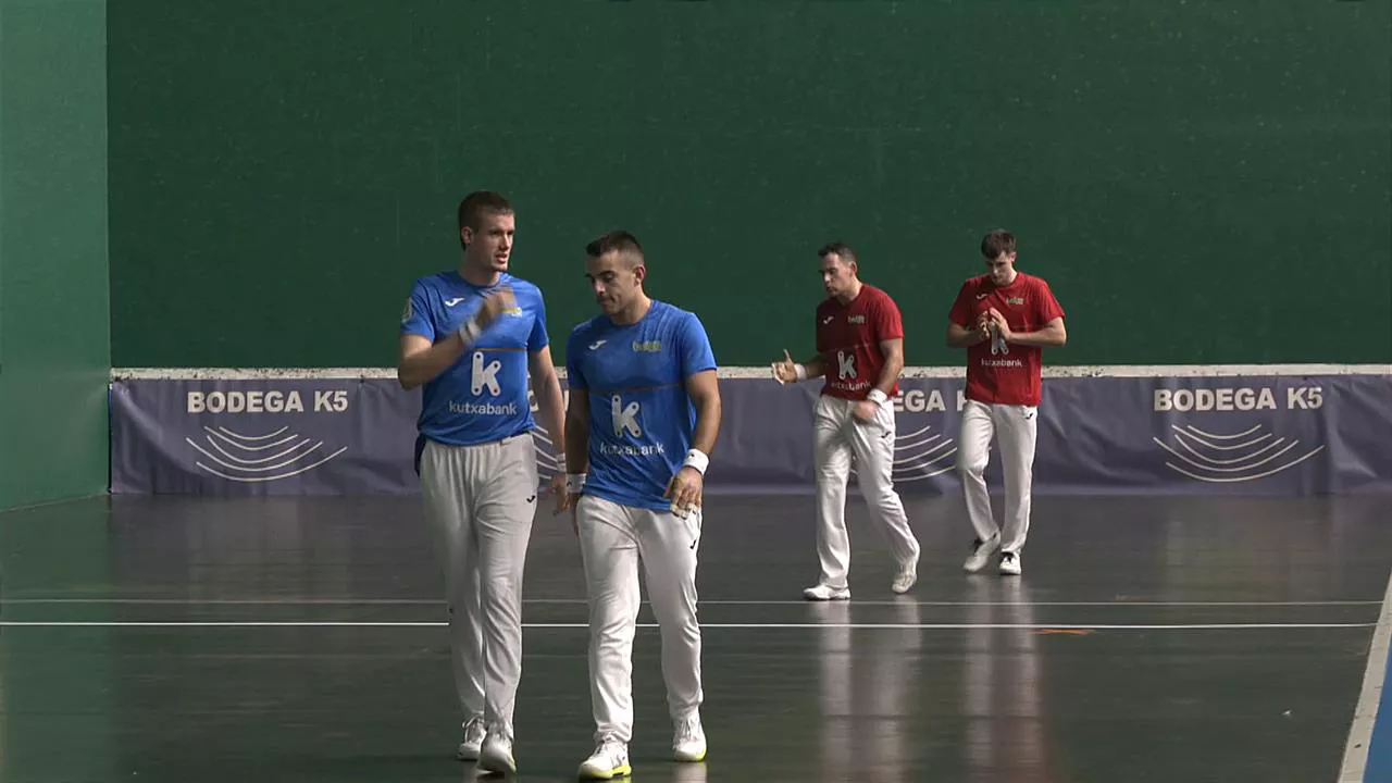 Larrazabal-Mariezkurrena vs Jaka-Iztueta Binakako Txapelketa