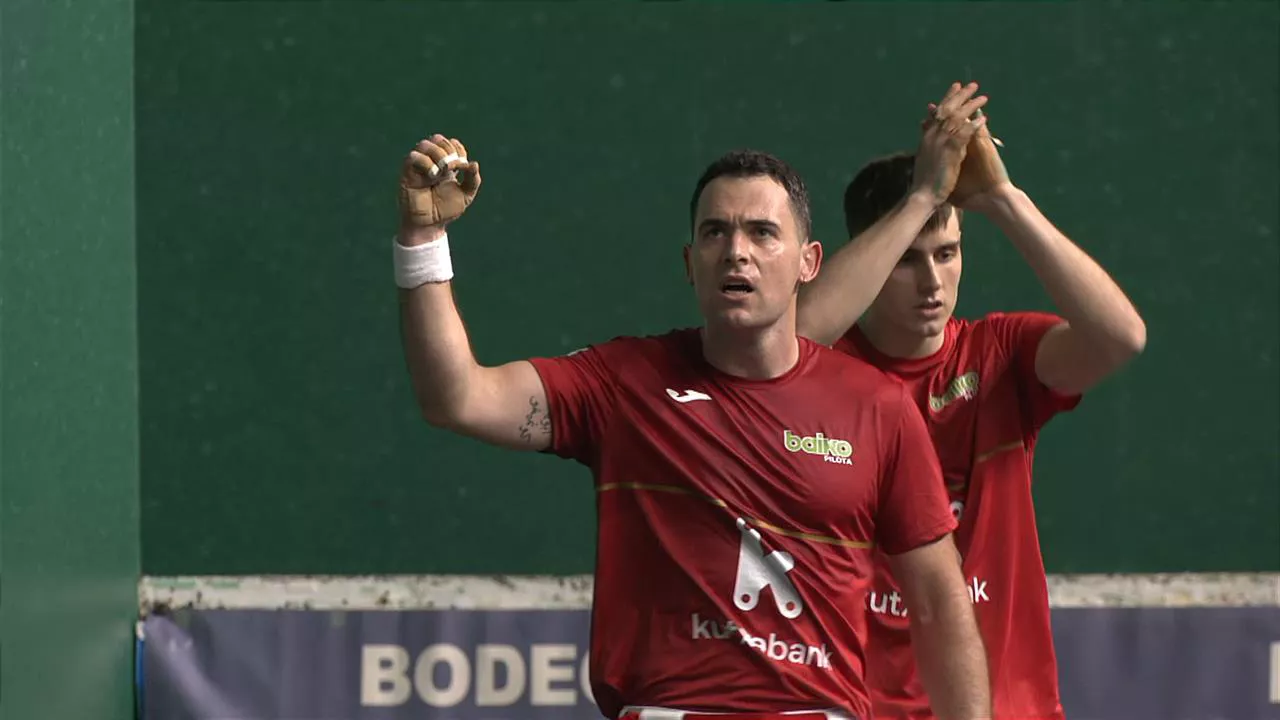 Jaka-Iztueta vs Larrazabal-Mariezkurrena parejas Tolosa Beotibar