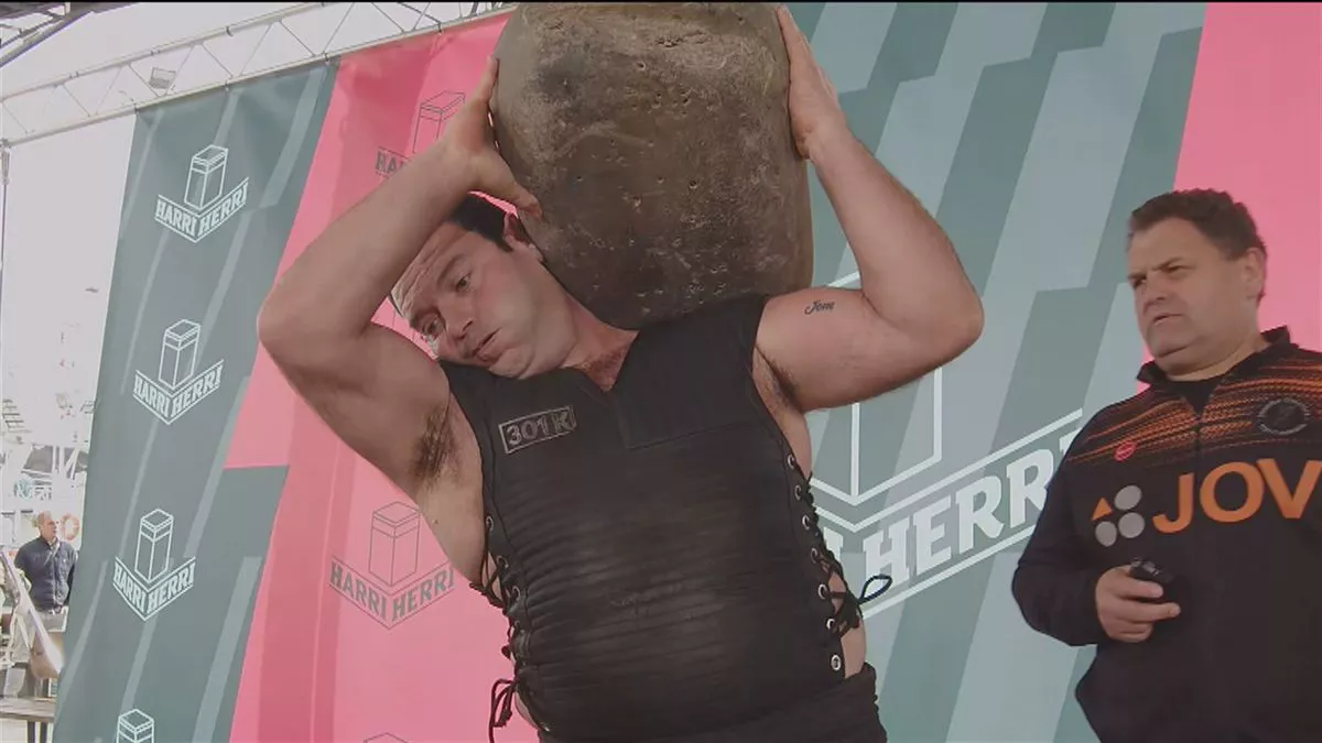 Jokin Eizmendi "Harri Herri" saioan.