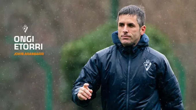 Jokin Aranbarri Eibarreko entrenatzaile berria
