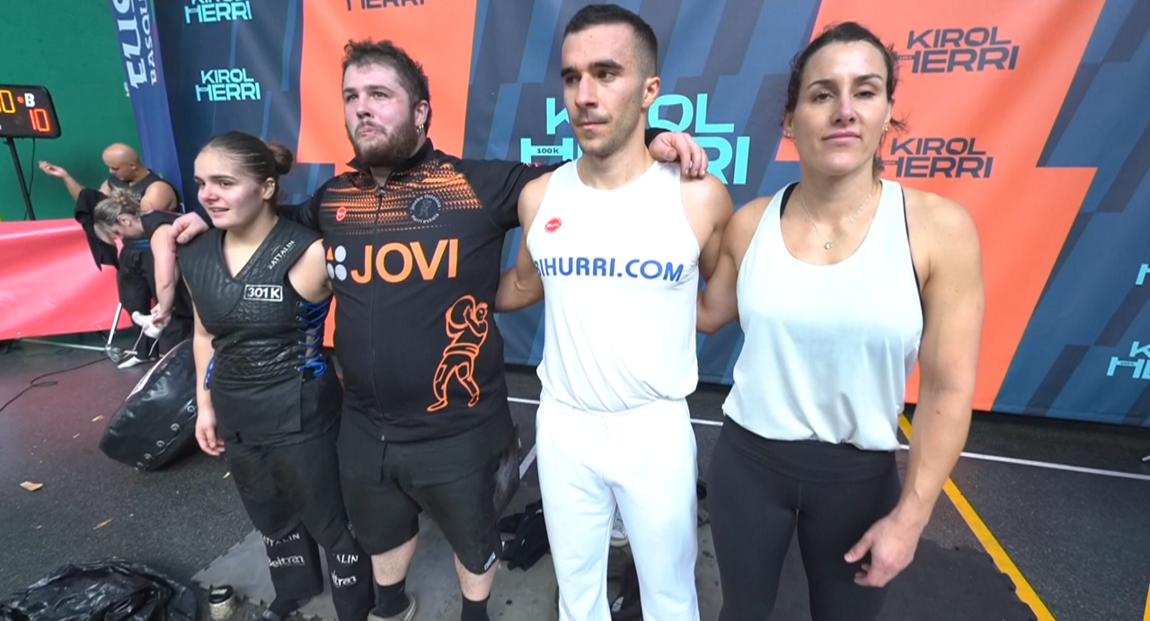 MADDI GESALAGA, GARI GARMENDIA, HODEI EZPELETA ETA NEREA ARRUTI. 