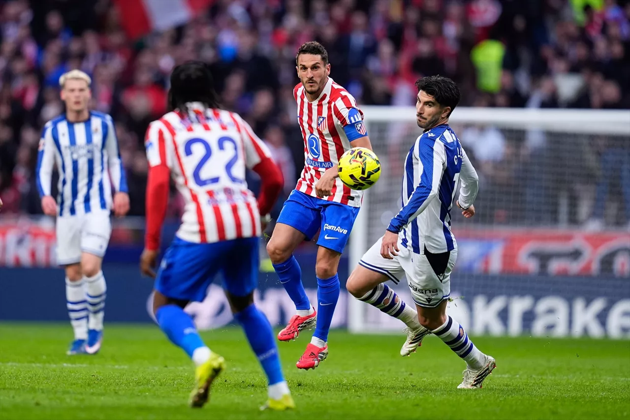Koke eta Carlos Soler (Reala)
