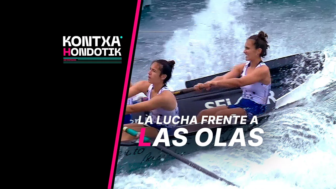 Bandera de La Concha Kontxa Hondotik: la lucha frente a las olas