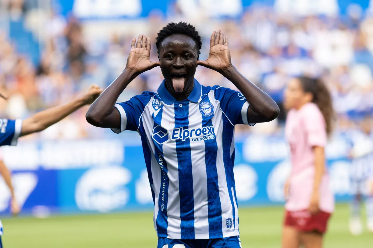 Kumba Brima, jugadora del Alavés