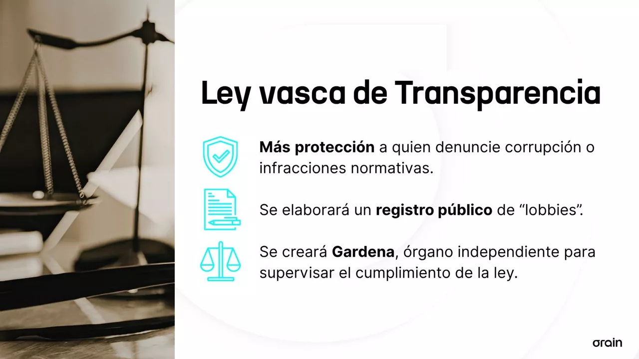 Claves de la nueva Ley vasca de Transparencia