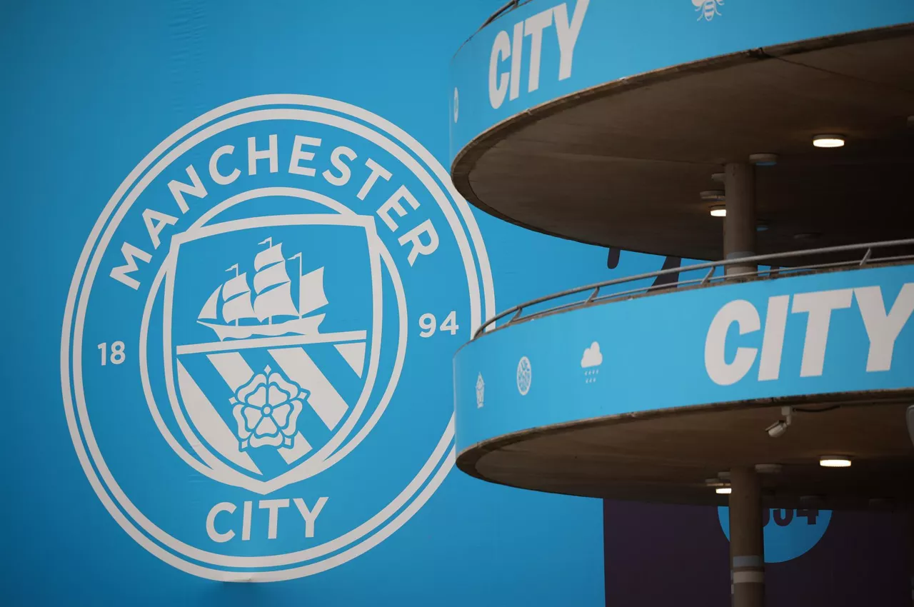 MANCHESTER (United Kingdom), 25/09/2026.- (FILE) - A view of the Etihad stadium with the Manchester City logo ahead of the UEFA Champions League league phase match between Manchester City and SSC Napoli in Manchester, Britain, 18 September 2025. (Liga de Campeones, Reino Unido) EFE/EPA/ADAM VAUGHAN
