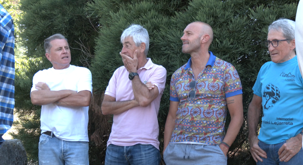 Ruben Gorospe, Marino Lejarreta eta Iban Mayo