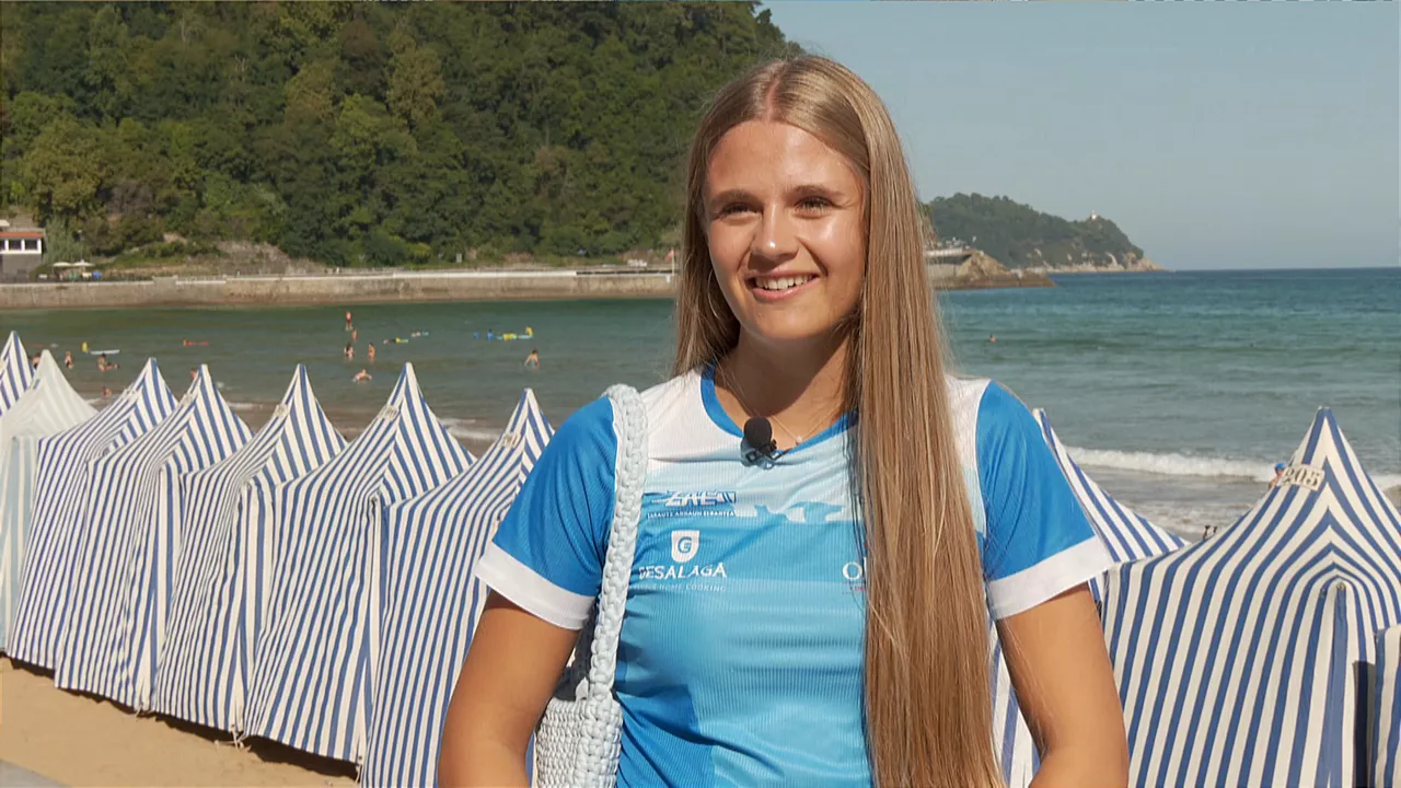 Maddi Landa Zarautz ontziko arraunlaria