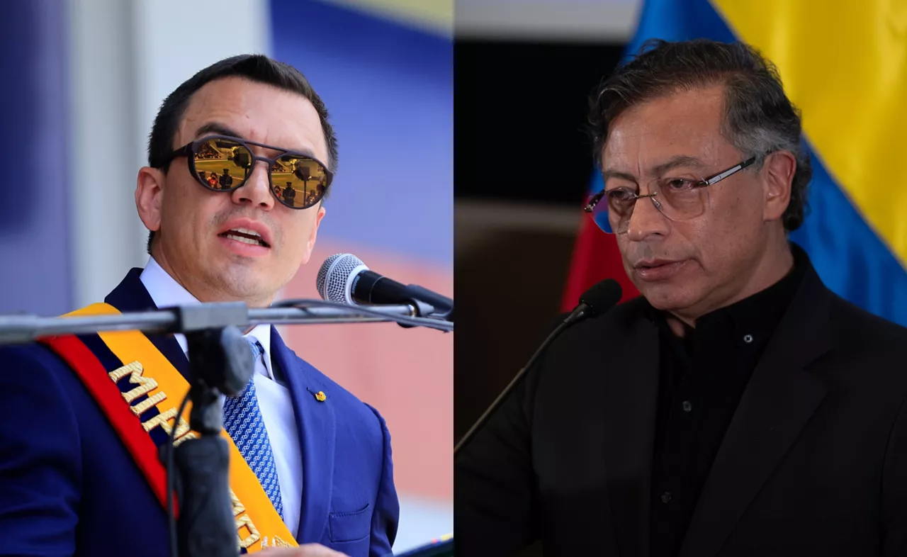 Daniel Noboa (Ecuador-Ekuador);  Gustavo Petro (Colombia-Kolonbia)