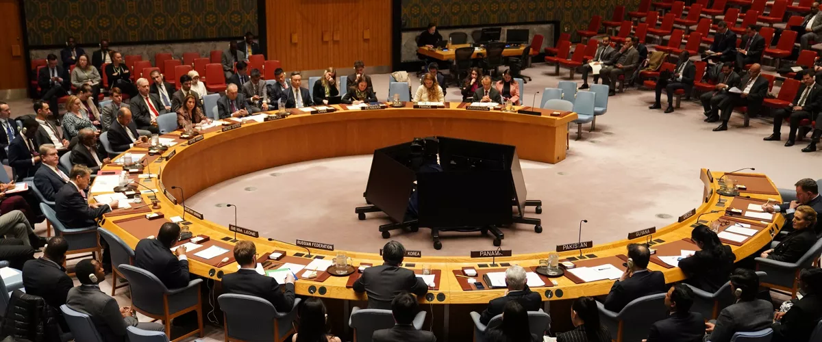 (Foto de ARCHIVO)

UNITED NATIONS, Dec. 30, 2025  -- UN Security Council holds an emergency meeting at the UN headquarters in New York, on Dec. 29, 2025. China firmly opposes Israel's recognition of Somaliland, a breakaway region of Somalia, as a sovereign state, said Sun Lei, China's deputy permanent representative to the United Nations, on Monday.



Europa Press/Contacto/Zhang Fengguo

29/12/2025