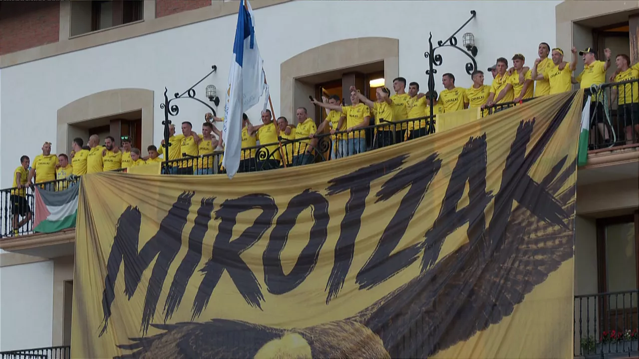 Kontxako Bandera: ospakizunak Orion