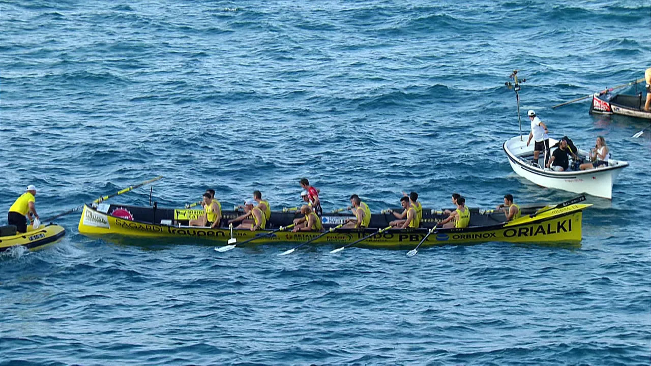 Orio en la primera  jornada de la Ikurriña de Zarautz