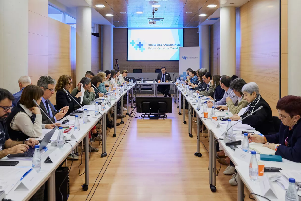 Pacto Vasco de Salud Osasun Itunaren mahaia